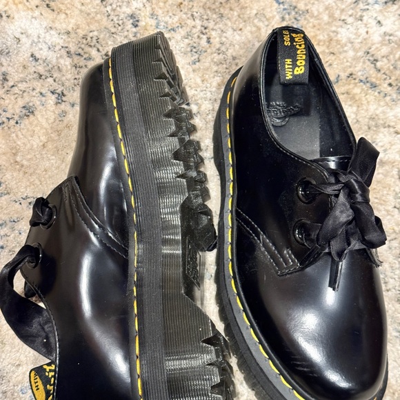 Dr Martens Holly Platform Shoes Size 7 - Picture 2 of 3